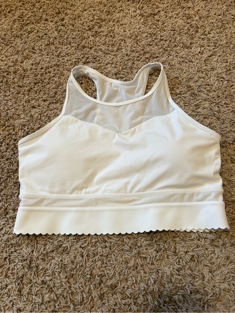 ZYIA Active Star Mesh Sports Bra Womens size XL